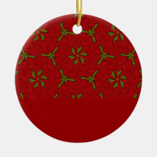 Christmas Lace Ornament (Front)