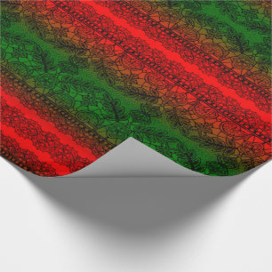 Christmas Lace v2 Wrapping Paper
