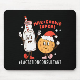 Christmas Lactation Consultant Breastfeeding Educa Mouse Mat