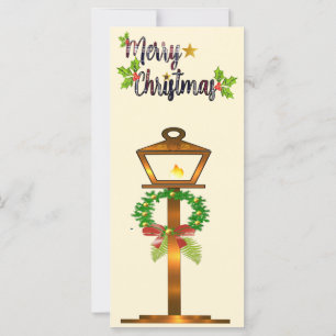 Christmas Lamp Greeting