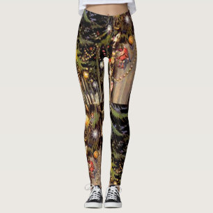 Christmas Lane Leggings