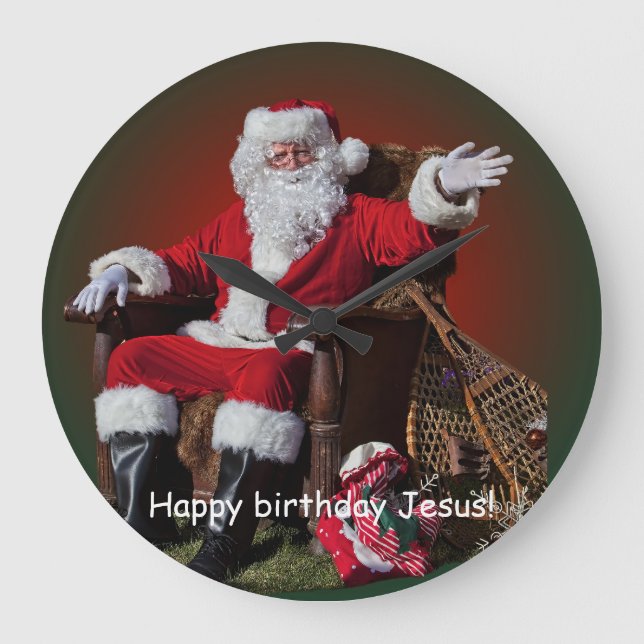 CHRISTMAS LARGE CLOCK (Front)