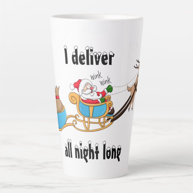 Christmas latte mug (Front)