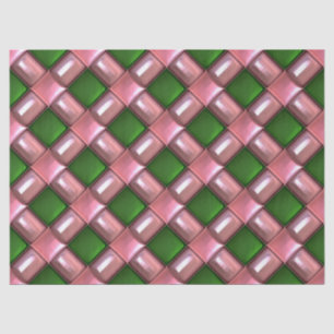 christmas lattice tissue paper