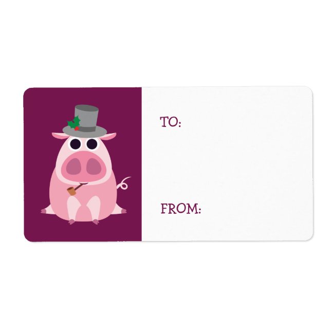 Christmas Leary the Pig (Front)