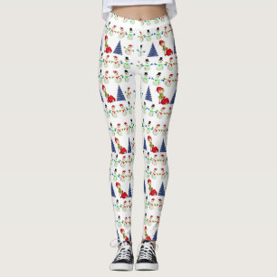 Christmas Leggings, Elf Leggings