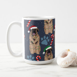 Christmas Leonberger Coffee Mug