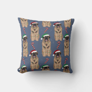 Christmas Leonberger Cushion