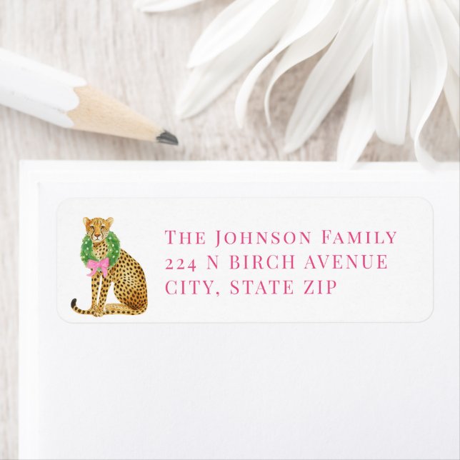 Christmas Leopard (Insitu)