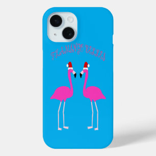 Christmas Lesbian Flamingos Flamingo Belles iPhone 15 Case