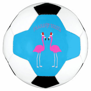 Christmas Lesbian Flamingos Flamingo Belles Football