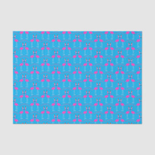 Christmas Lesbian Flamingos Flamingo Belles Tissue Paper