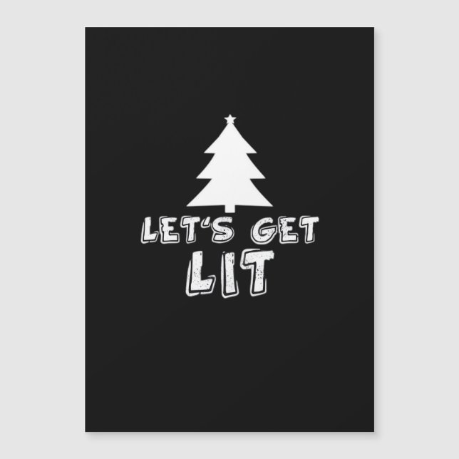 Christmas Let's Get Lit Classic (Front)