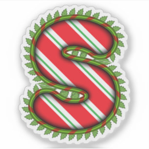 Christmas Letter S