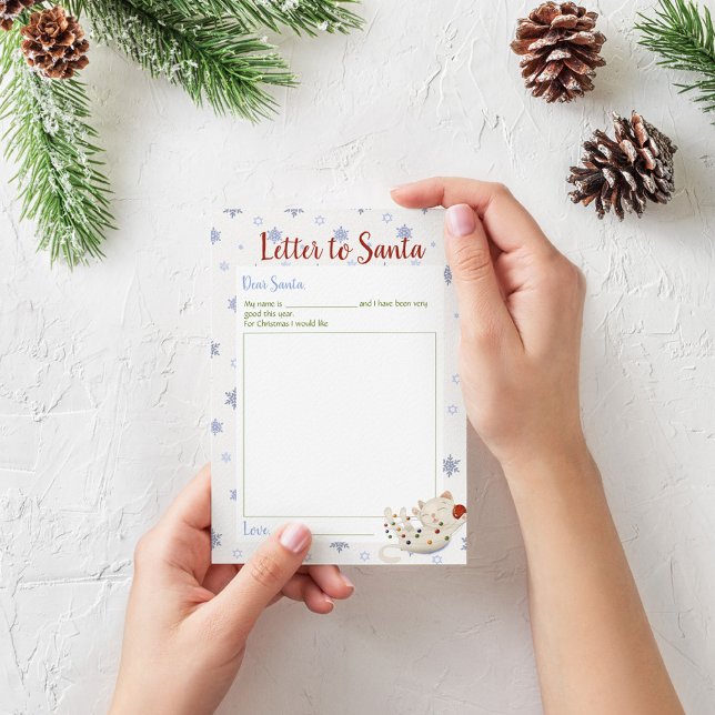 Christmas Letter To Santa Holiday Winter Template (Creator Uploaded)