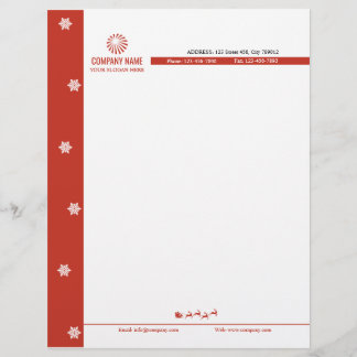 Christmas Letterhead