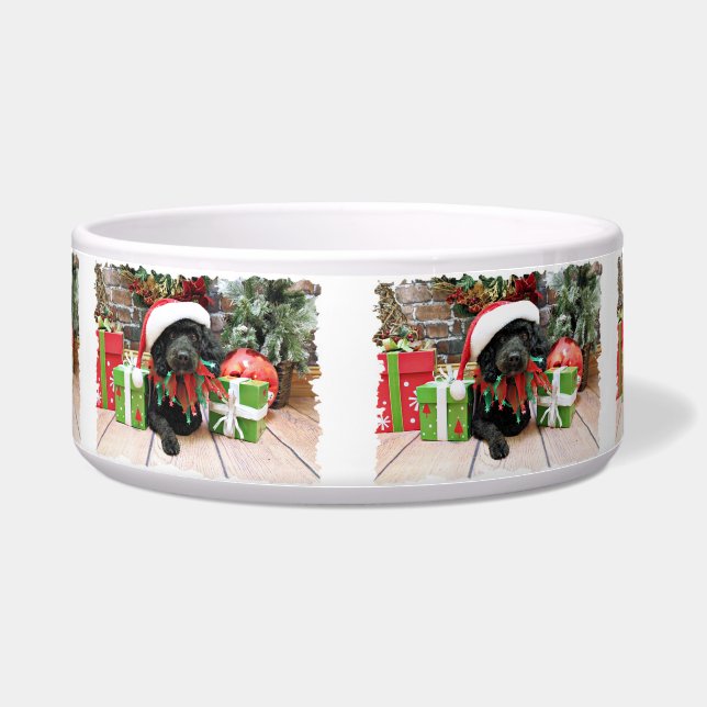 Christmas - LhasaPoo - Buddy (Front)