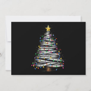 Christmas Light Tree Holiday Card