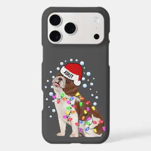 Christmas Light With English Bulldog Dog Vibe