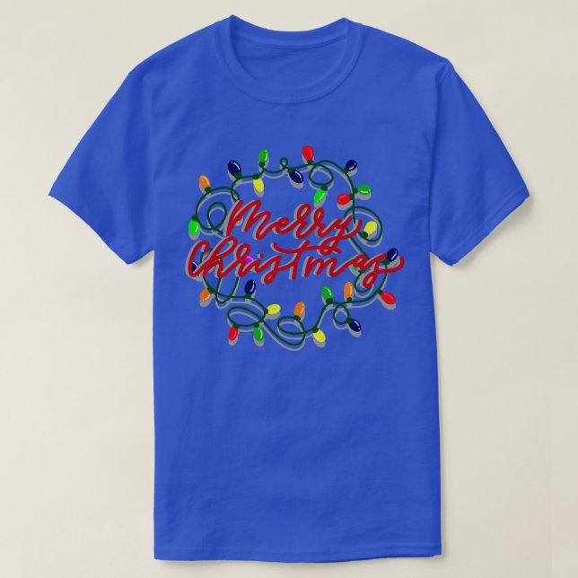 Christmas lighting 1 T-Shirt (Design Front)