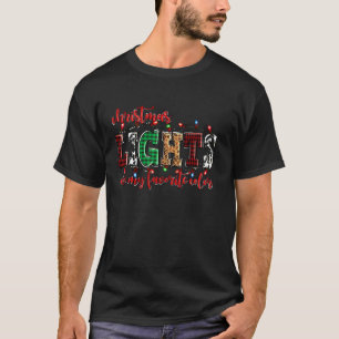 Christmas Lights Are My Favourite Colour Buffalo P T-Shirt