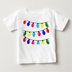 Christmas Lights Baby T-Shirt