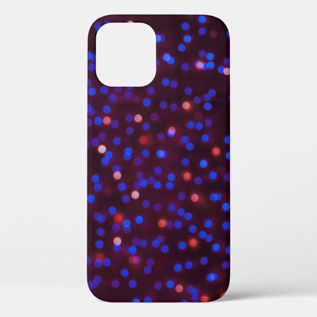 Christmas lights, blurred, festive background. Case-Mate iPhone case (Back)