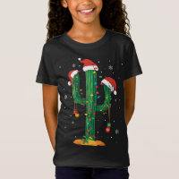 Christmas Lights Cactus Lover Funny Xmas Pajama Gi