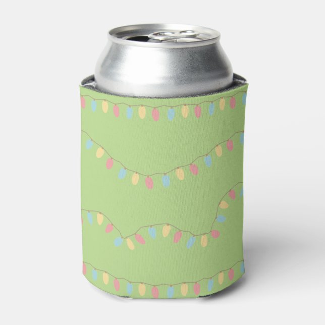 Christmas Lights Can Cooler (Can Front)