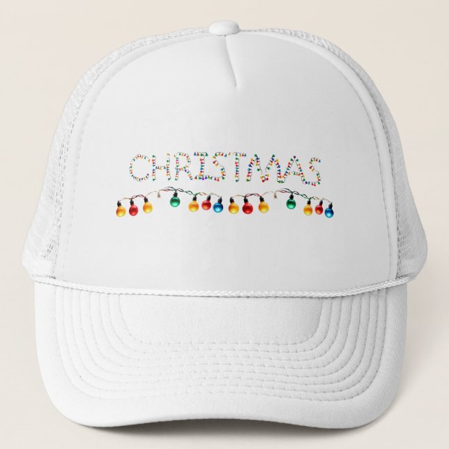 Christmas Lights Cap (Front)