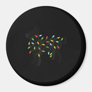 christmas lights chihuahua cute gifts dog lovers magnet