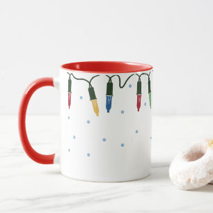 Christmas lights cup