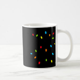 Christmas Lights Fun Holiday Novelty Bulb Strands  Coffee Mug