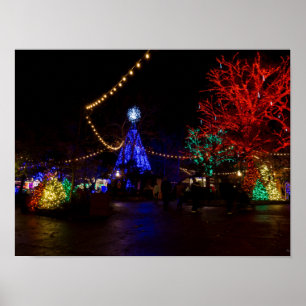 Christmas Lights Galore Poster