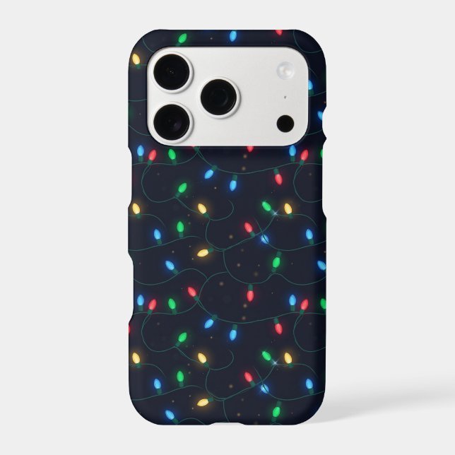 Christmas Lights Garland Seamless Pattern (Back)