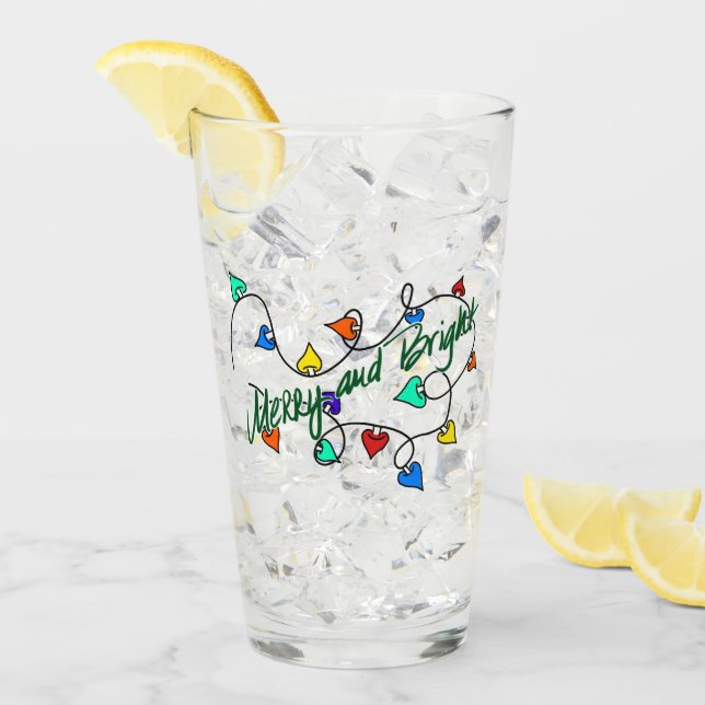 Christmas lights glass (Front Ice)