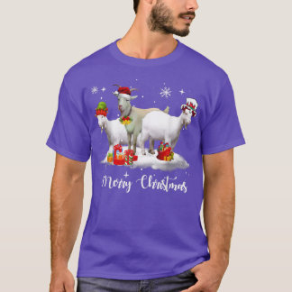 Christmas Lights Goat XMas Pajama  T-Shirt
