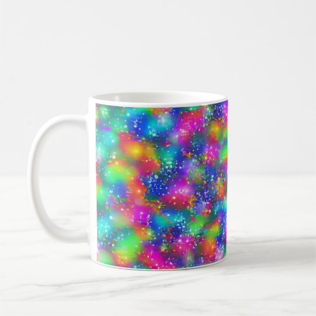 Christmas Lights Holiday Mug (Left)