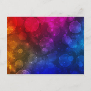 Christmas Lights Holiday Postcard