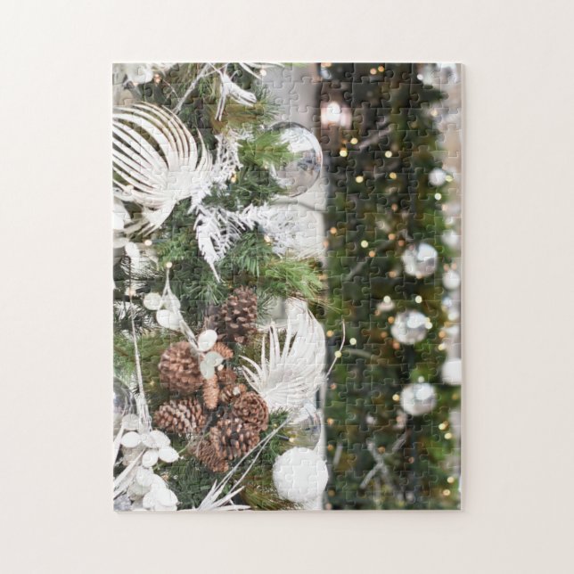 Christmas Lights in London, England UK Jigsaw Puzzle (Vertical)