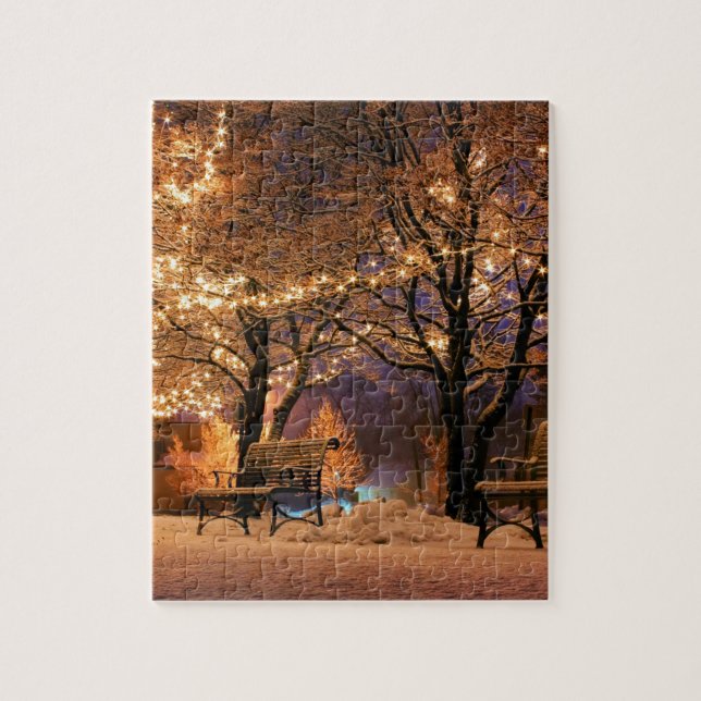 christmas lights jigsaw puzzle (Vertical)
