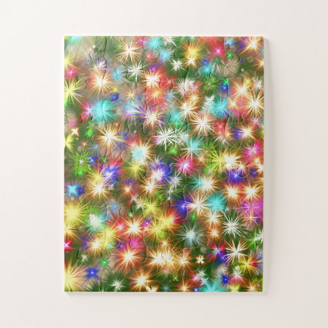 Christmas Lights Jigsaw Puzzle (Vertical)