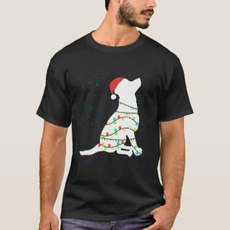 Christmas Lights Labrador Retriever T Shirt Dog Lo