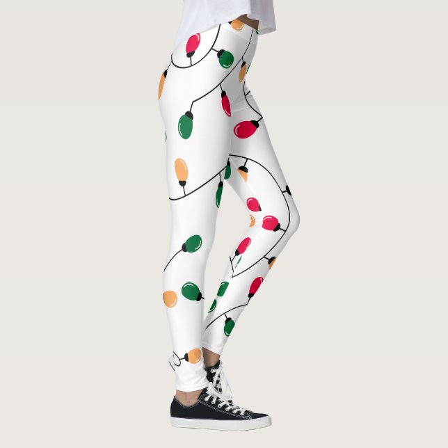 Christmas Lights  Leggings (Right)