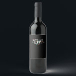 Christmas Lights Let's Get Lit Gift Classic Wine Label<br><div class="desc">Christmas Lights Let's Get Lit Gift Classic: A festive gift-ready design featuring Christmas lights and humour. Perfect for spreading cheer. Fun,  stylish,  and seasonal.</div>