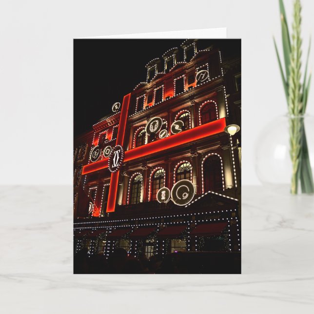 Christmas Lights London (7994) Card (Front)
