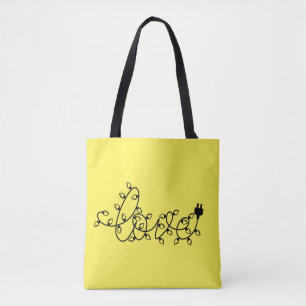 Christmas Lights Love Text-45871 Tote Bag