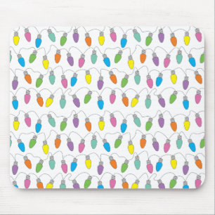 Christmas lights mouse mat