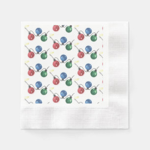 Christmas Lights Napkin