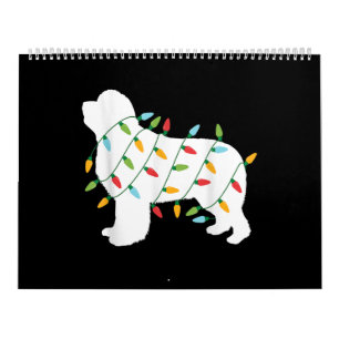 Christmas lights newfoundland gifts dog lovers calendar